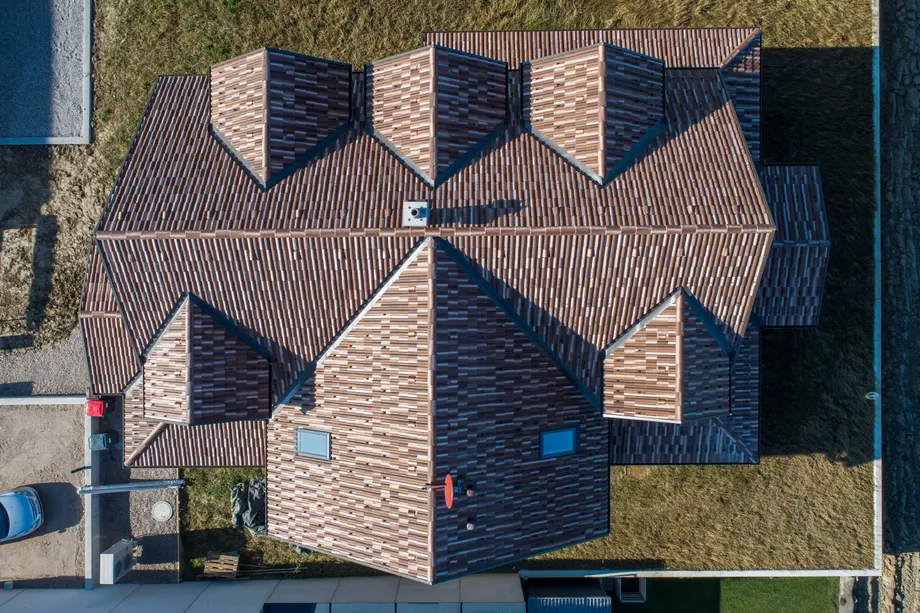 BMI Roofing Award 2. Platz Steildach Privat Wohnhaus