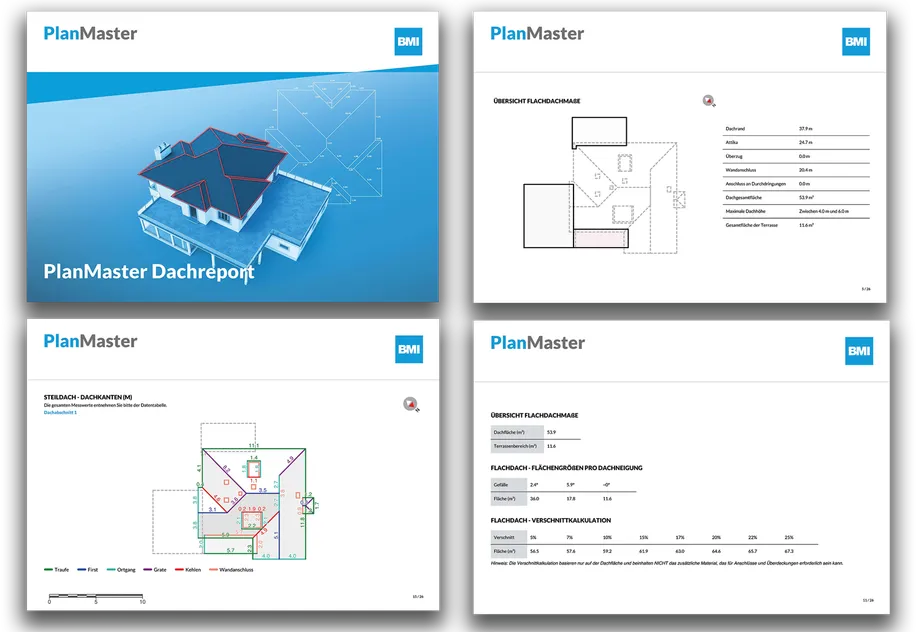 PlanMaster - Dachreport