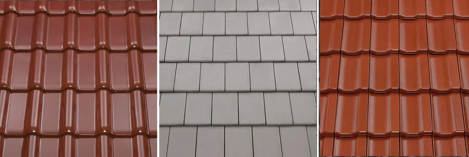 Dachziegel Modelle