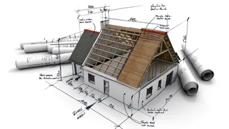 Welche Bauvorschriften bei der Planung eines neuen Daches zu beachten sind - Haus mit Skizzen
